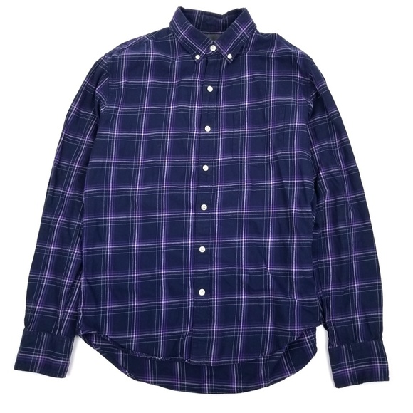 Bonobos Other - BONOBOS Slim Fit Purple Plaid Flannel Button-up Shirt